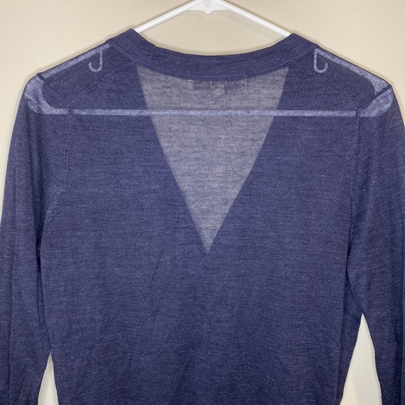 EUC Loft Sheer Cardigan Size S Petite - Picture 5 of 6